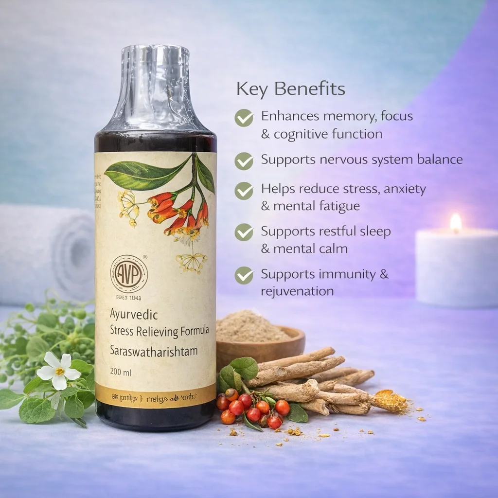 Saraswatharishtam Ayurvedic Tonic