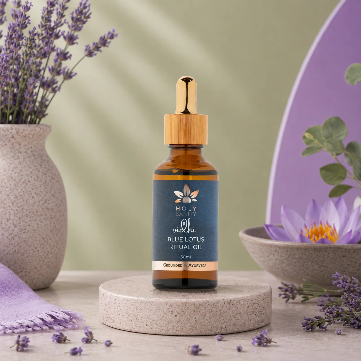 Vidhi — Blue Lotus Ritual Oil