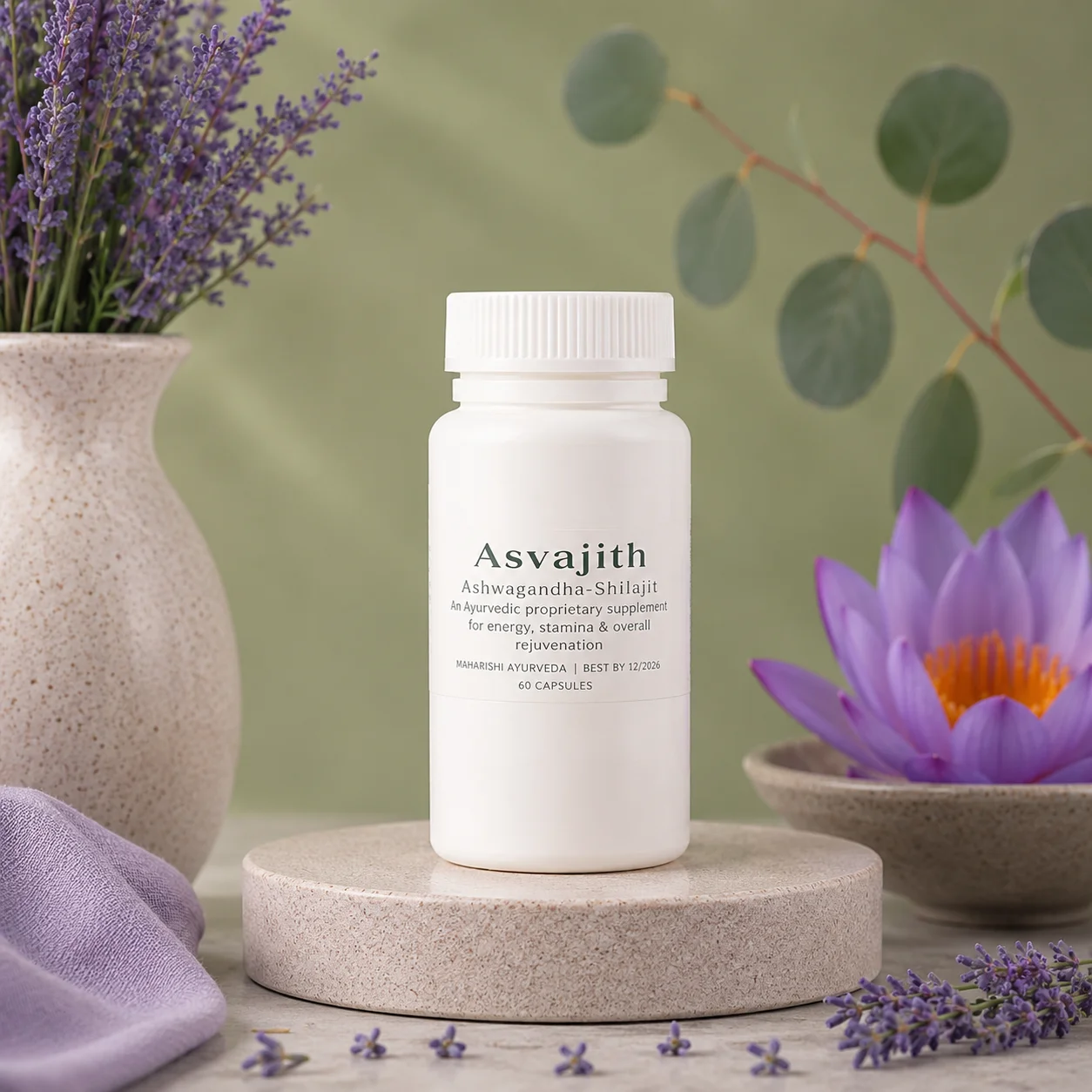 Asvajith Capsules — Ashwagandha & Shilajit
