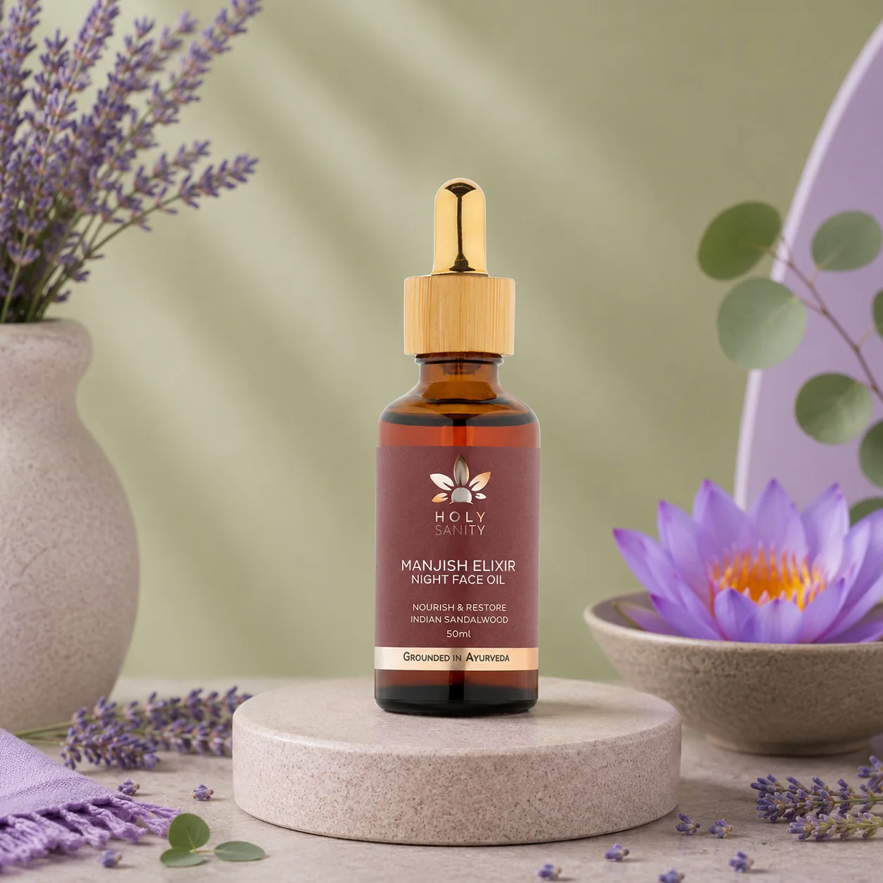 Manjish Elixir Night Face Oil